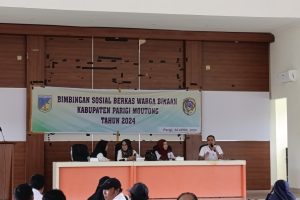 Dinsos Gelar Bimbingan Sosial Eks Warga Binaan Penerima Bantuan 2024