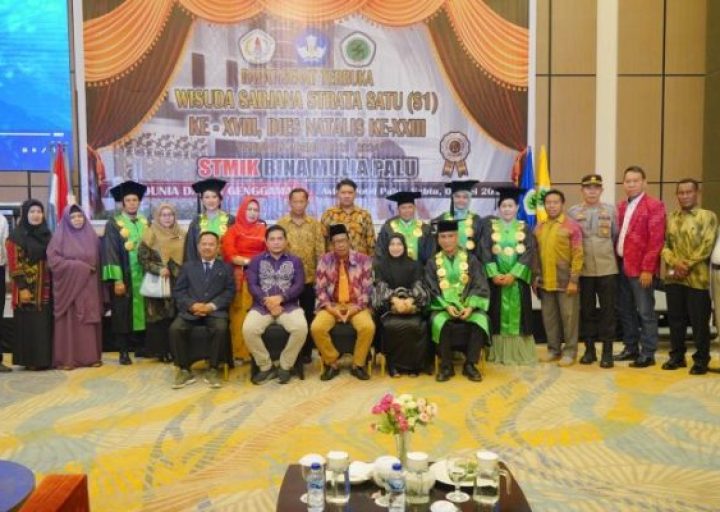 Wisuda ke-XVIII dan Dies Natalies ke-XXIII STIMIK Bina Mulia Palu