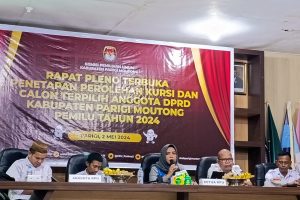 KPU Parigi Moutong Menetapkan Anggota DPRD Terpilih Pemilu 2024, Ini Daftarnya