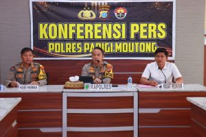 Berhasil Ungkap Kasus Dan Amankan Pelaku Curanmor,Polres Parigi Moutong Gelar Konfrensi Pers