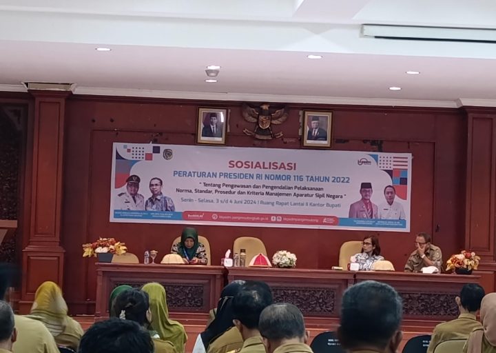 Pemda Parigi Moutong Sosialisasikan Perpres RI Nomor 116 Tahun 2022 Bersama BPKSDM