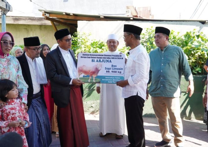 Si Arjuna, Pemprov Sulteng Salurkan Bantuan Kemasyarakatan dari Presiden Jokowi