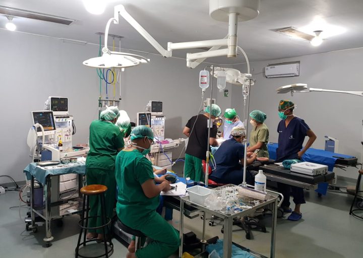 STI dan YSS Gelar Bakti Sosial Selah Bibir dan Langit-Langit di RSUD Parigi Moutong