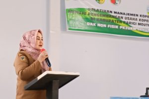 Training Manajemen Koperasi, Dinas Koperasi UMKM Parigi Moutong: Tumbuh Berkembang dan Berdaya Saing