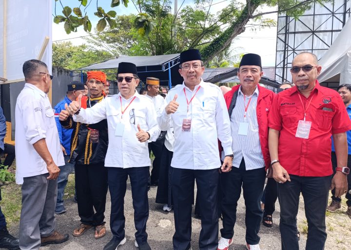 Dengan Jargon “Membara”, Paslon Nur Rahmatu-Arman Maulana Daftarkan Diri di KPUD Parmout