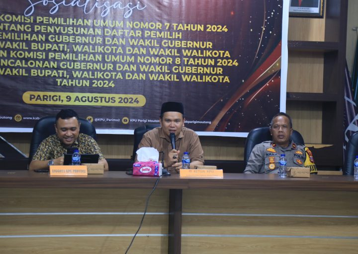 KPUD Parmout Lakukan Sosialisasi PKPU Nomor 13 dan 14 Tahun 2024