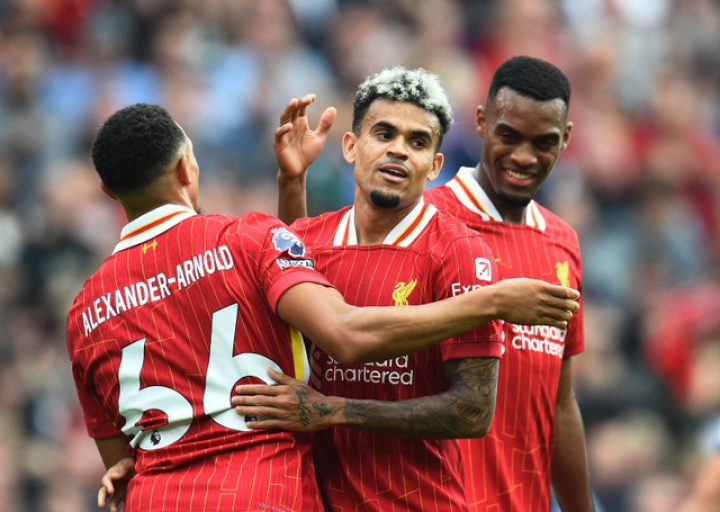 Liverpool Tumbangkan Bournemouth pada Liga Inggris, Luis Diaz Menggila