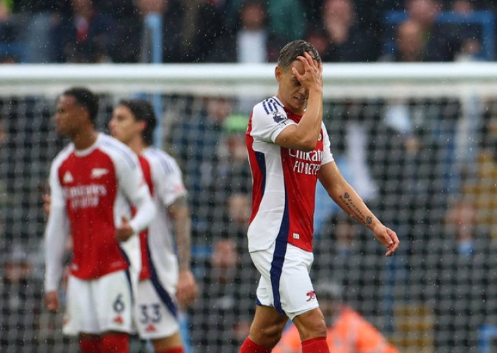 Leandro Trossard Dikartu Merah saat Laga Man City vs Arsenal, Apa Sebab?
