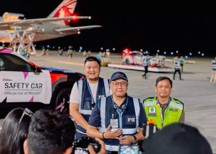 IAS Tuntaskan Penanganan Kargo Logistik MotoGP Mandalika