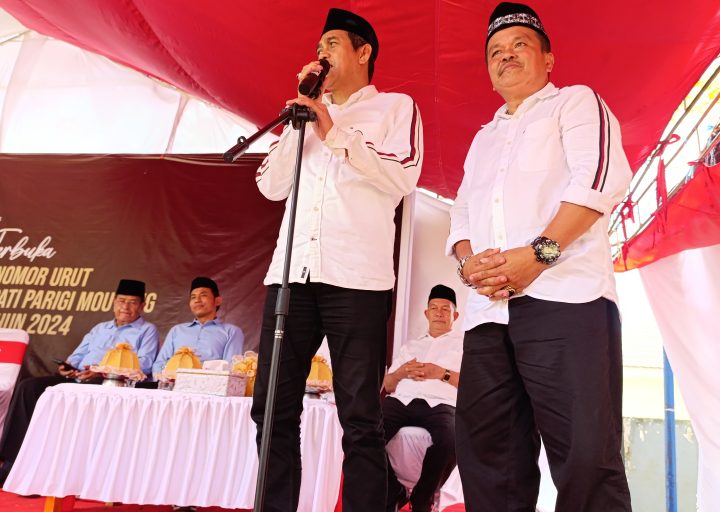 Paslon Erwin-Sahid Mantap Dengan Nomor Urut 4 pada Pilkada Parigi Moutong