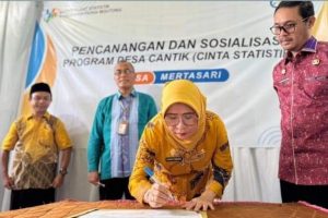 BPS Parmout Canangkan Program Desa Cinta Statistik, Ini Daftarnya