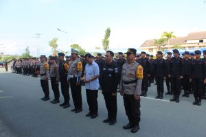 Hadapi Tahap Kampanye Pilkada, Polda Sulteng Siagakan 701 Personel dan Beri Tahu Soal TPP