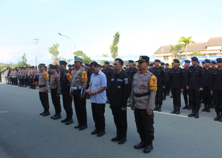 Hadapi Tahap Kampanye Pilkada, Polda Sulteng Siagakan 701 Personel dan Beri Tahu Soal TPP