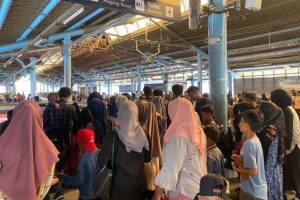 HUT TNI ke-79 di Monas, Stasiun Manggarai Alami Lonjakan Penumpang