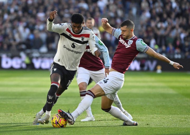 Diwarnai Gol Penalti, West Ham Tekuk Man United