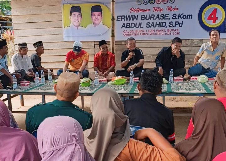 Kampanye Tatap Muka Erwin-Sahid, Tiga Desa di Kecamatan Parigi Tengah Taruh Harapan!