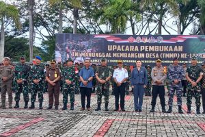 Upacara TMMD ke-122, Bukti Percepatan Ekonomi dan Pembangunan di Kabupaten Parigi Moutong