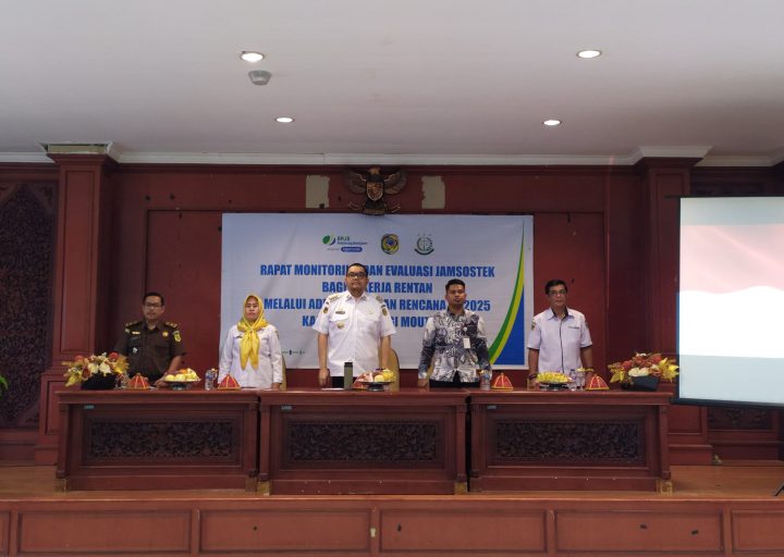 BPJS Ketenagakerjaan Bersama Dinas PMD Parimo Langsungkan Evaluasi Jamsostek Bagi Pekerja