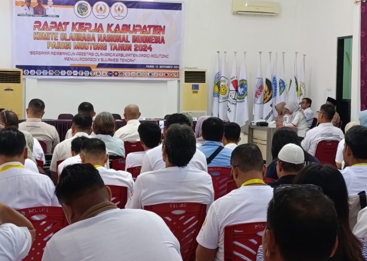 KONI Kabupaten Parigi Moutong Gelar Rakerkab 2024