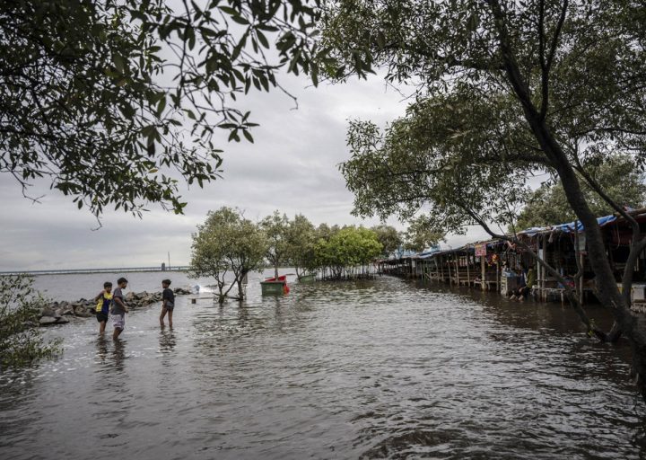 6 RT di Jakarta Utara Terendam Banjir Rob