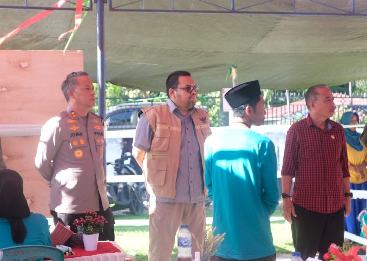 Pantau Pilkada, Pj Bupati Parigi Moutong dan Jajaran Forkopimda Lakukan Kunjungan di TPS