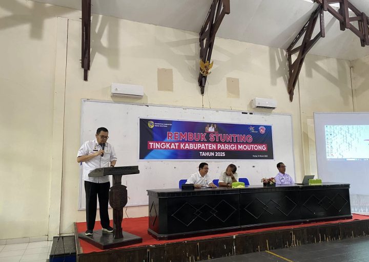Rembuk Stunting 2025, Parigi Moutong Satukan Komitmen Lintas Sektor