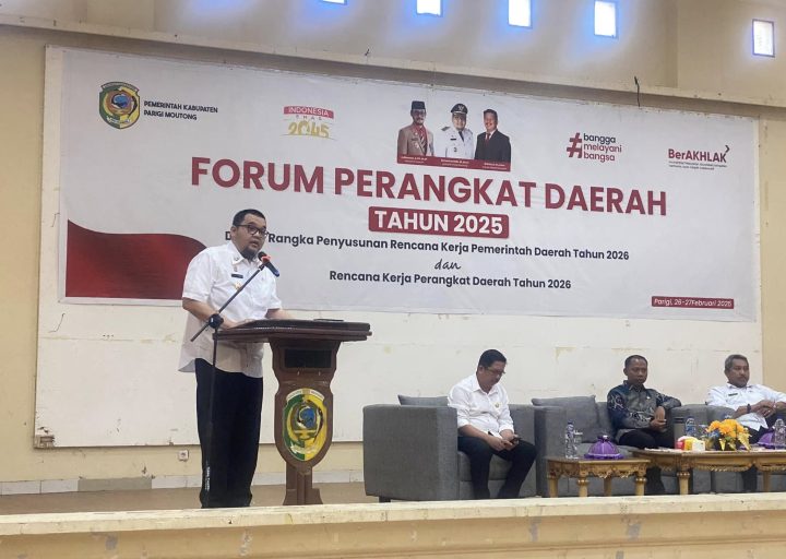 Pembukaan Forum Perangkat Daerah Kabupaten Parigi Moutong Dalam Rangka Penyusunan RKPD Tahun 2026