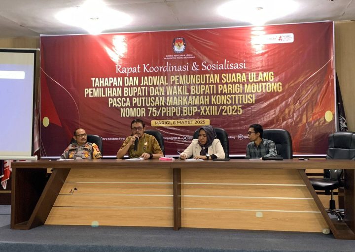 Pemkab Parigi Moutong Siapkan Rp32 Miliar Untuk PSU Pilkada Pasca Putusan MK