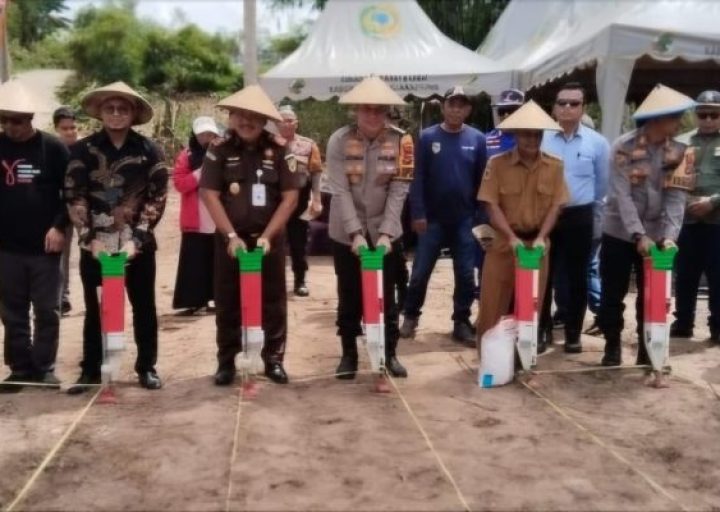 Sinergi Polres, Pemda Serta Forkopimda Kabupaten Parigi Moutong Sukseskan Program Tanam Jagung 1 Juta Hektar