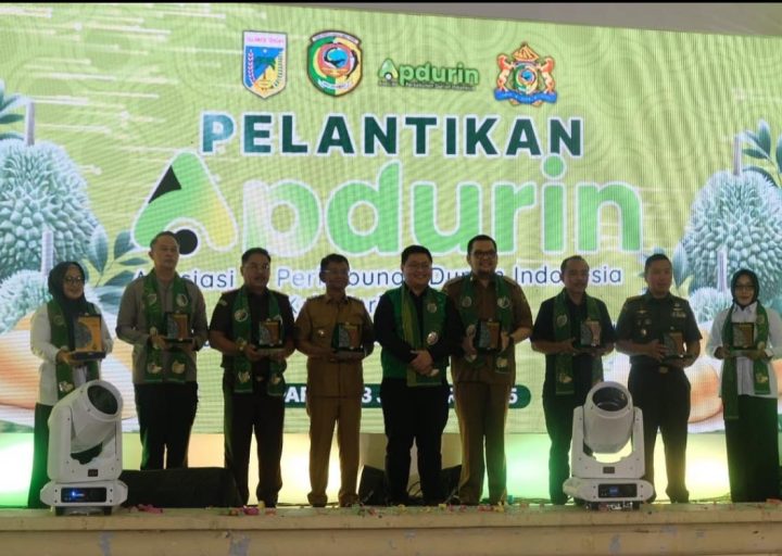 Pemkab Parigi Moutong Resmi Melantik Pengurus Asosiasi Perkebunan Durian Indonesia