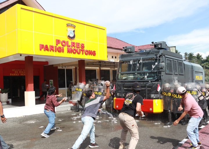 Polres Parigi Moutong Gelar Simulasi Sispamkota Jelang PSU Pilkada 2024