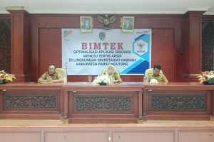 Pemkab Parimo Gelar Bimtek Aplikasi Srikandi, Dorong Transformasi Digital Kearsipan