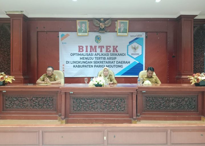 Pemkab Parimo Gelar Bimtek Aplikasi Srikandi, Dorong Transformasi Digital Kearsipan