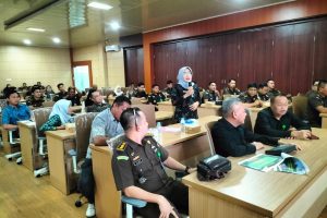 Kadis Kominfo Parimo Hadiri Sosialisasi Pengawasan Multimedia Bersama Kejagung RI