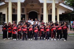 Bupati Parimo Lepas 23 Atlet Karate LEMKARI ke Ajang Wadokai Day di Palu