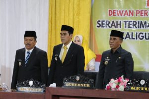 Erwin Burase dan Abdul Sahid Terima Tongkat Estafet dari Pj Bupati Parimo