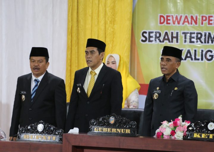 Erwin Burase dan Abdul Sahid Terima Tongkat Estafet dari Pj Bupati Parimo