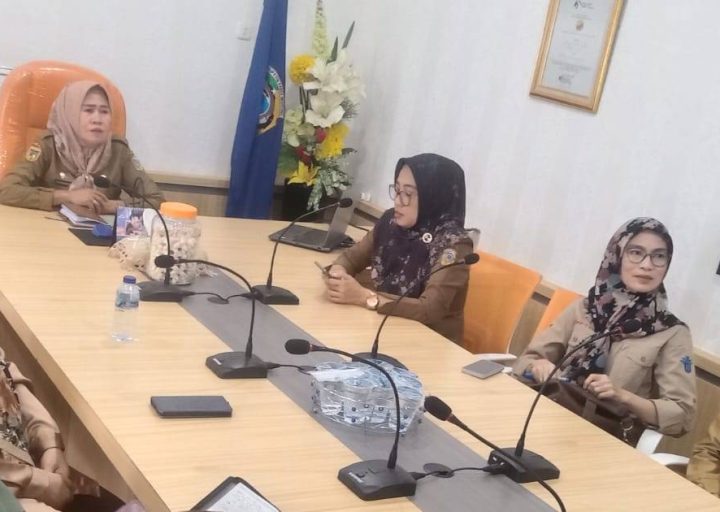 Pemkab Parimo Ikuti Zoom Meeting Penilaian Mandiri Kabupaten Pangan Aman 2025