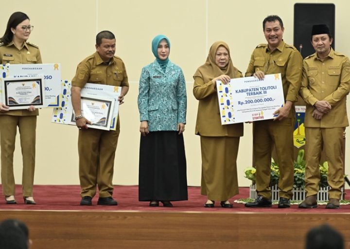 Parigi Moutong Raih Peringkat Kedua dalam Aksi Penurunan Stunting Sulteng