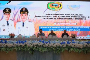 Rakor TP3S, Pemda Parigi Moutong Tegaskan Komitmen Atasi Stunting