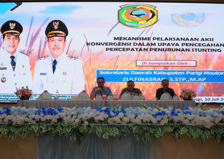 Rakor TP3S, Pemda Parigi Moutong Tegaskan Komitmen Atasi Stunting