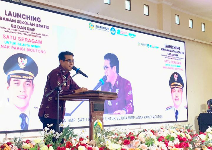 Bupati Parigi Moutong Luncurkan Program Seragam Gratis: Satu Seragam untuk Sejuta Mimpi Anak”