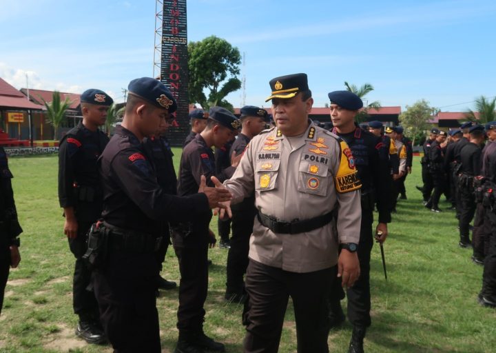 200 Brimob Dikerahkan ke Banggai, Polda Sulteng Tegaskan Netralitas dalam PSU