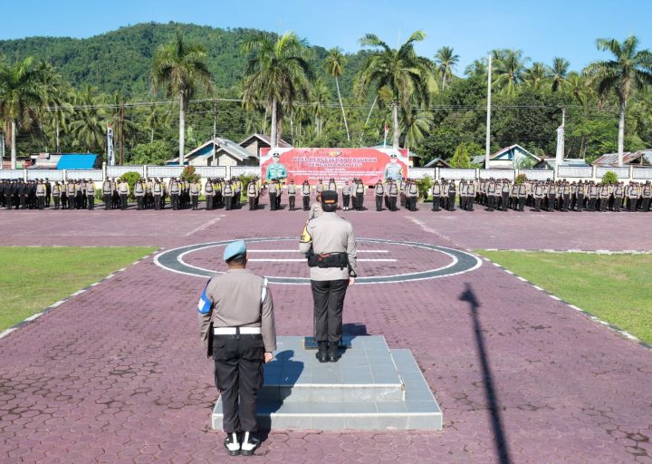 Apel Pasukan Polres Parigi Moutong, Sinyal Kesiapan Mengawal PSU