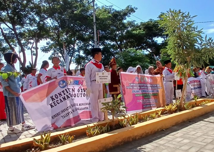 Antusiasme Tinggi, Ratusan Siswa Ikuti O2SN dan FLS3N di Parigi Moutong