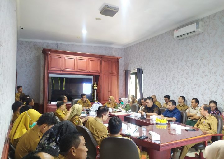 Bupati Erwin Burase Terima Audiensi Tim Kemenkes dan Dinkes Sulteng Soal Malaria