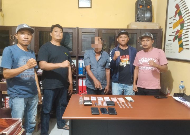 Polsek Parigi Bongkar Peredaran Narkoba, Petani Lansia Jadi Tersangka