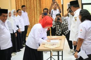 Resmi Pimpin PMI Parimo, Hestiwati Nanga: Fokus Penguatan Layanan dan Ketersediaan Darah