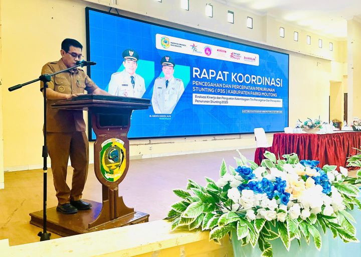 Erwin Burase Buka Rapat Koordinasi Penurunan Stunting 2025