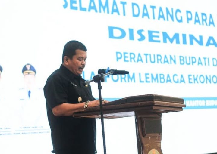Wabup Resmikan Diseminasi Peraturan Bupati dan Platform Lembaga Ekonomi Daerah